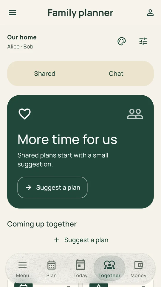 Your people, your shared space — Weplano, English